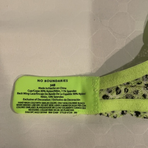 New Neon Cheetah bra - Picture 3 of 5